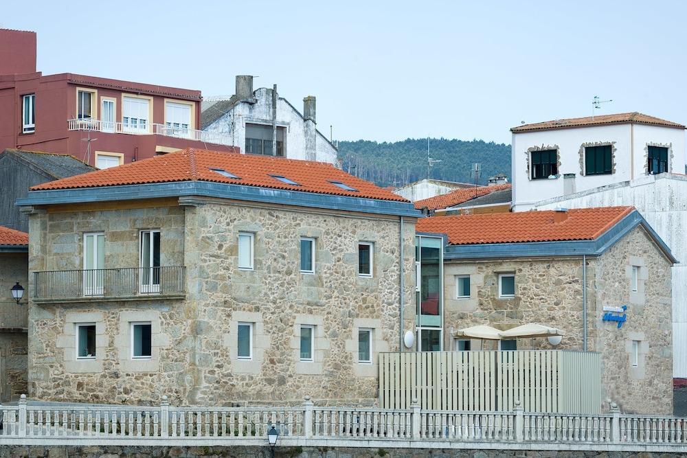 Hotel Tematico Do Banco Azul Finisterre Exterior foto